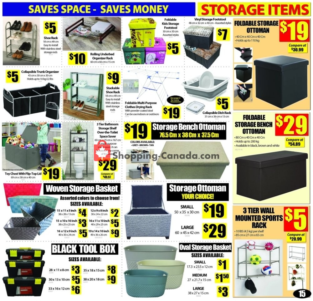 Bianca Amor’s Liquidation Supercentre flyer from Monday June 1, 2020 to Monday August 31, 2020 - page 15