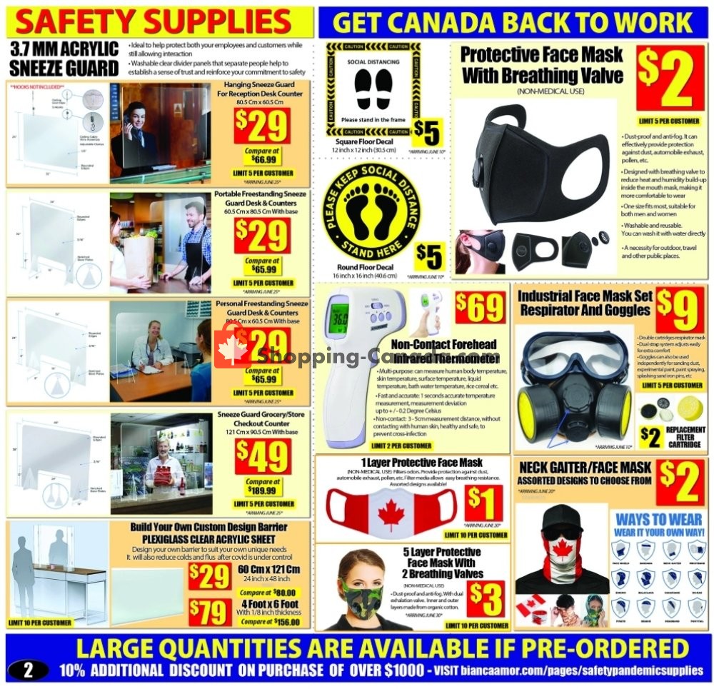 Bianca Amor’s Liquidation Supercentre flyer from Monday June 1, 2020 to Monday August 31, 2020 - page 2