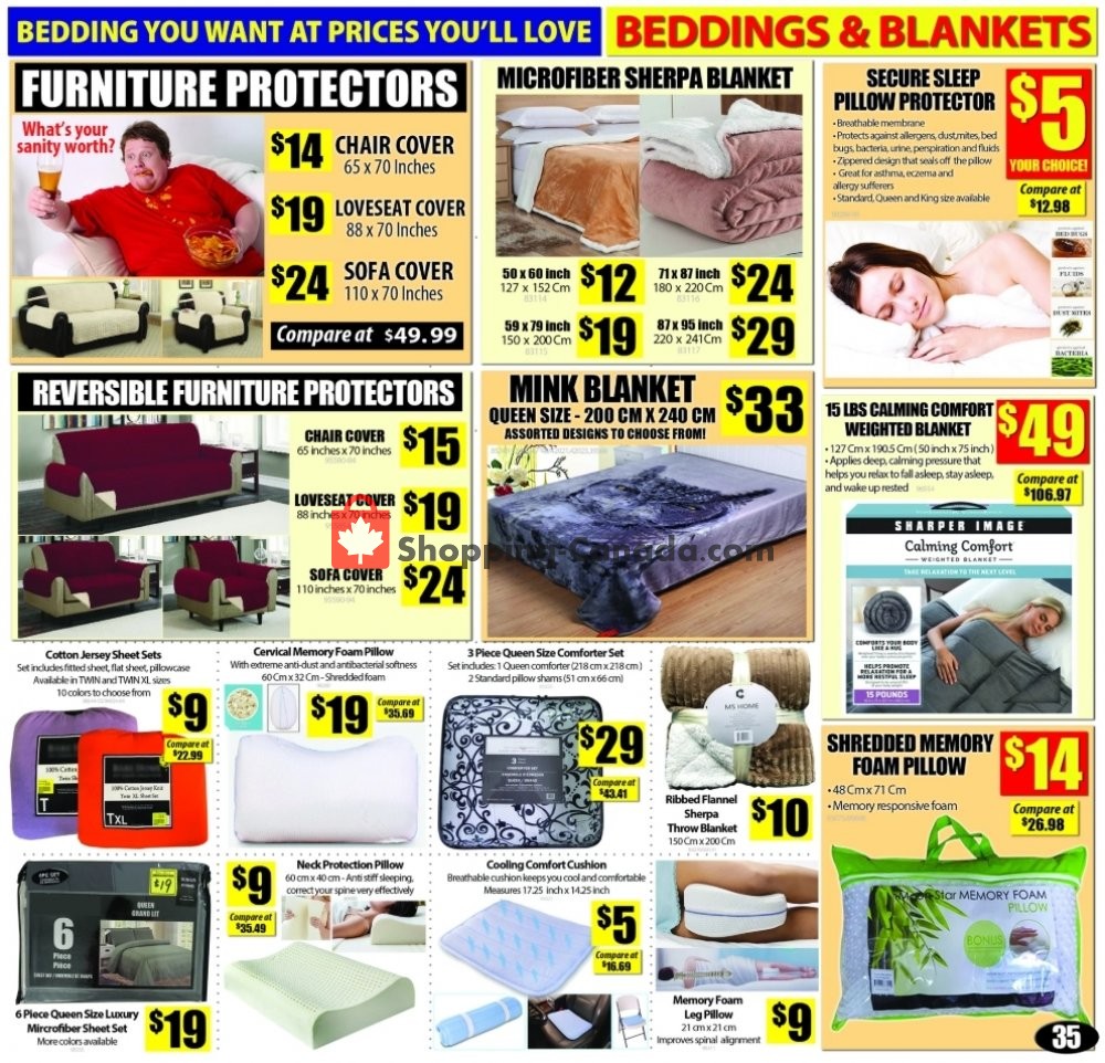 Bianca Amor’s Liquidation Supercentre flyer from Monday June 1, 2020 to Monday August 31, 2020 - page 34