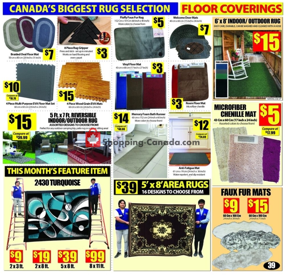 Bianca Amor’s Liquidation Supercentre flyer from Monday June 1, 2020 to Monday August 31, 2020 - page 38