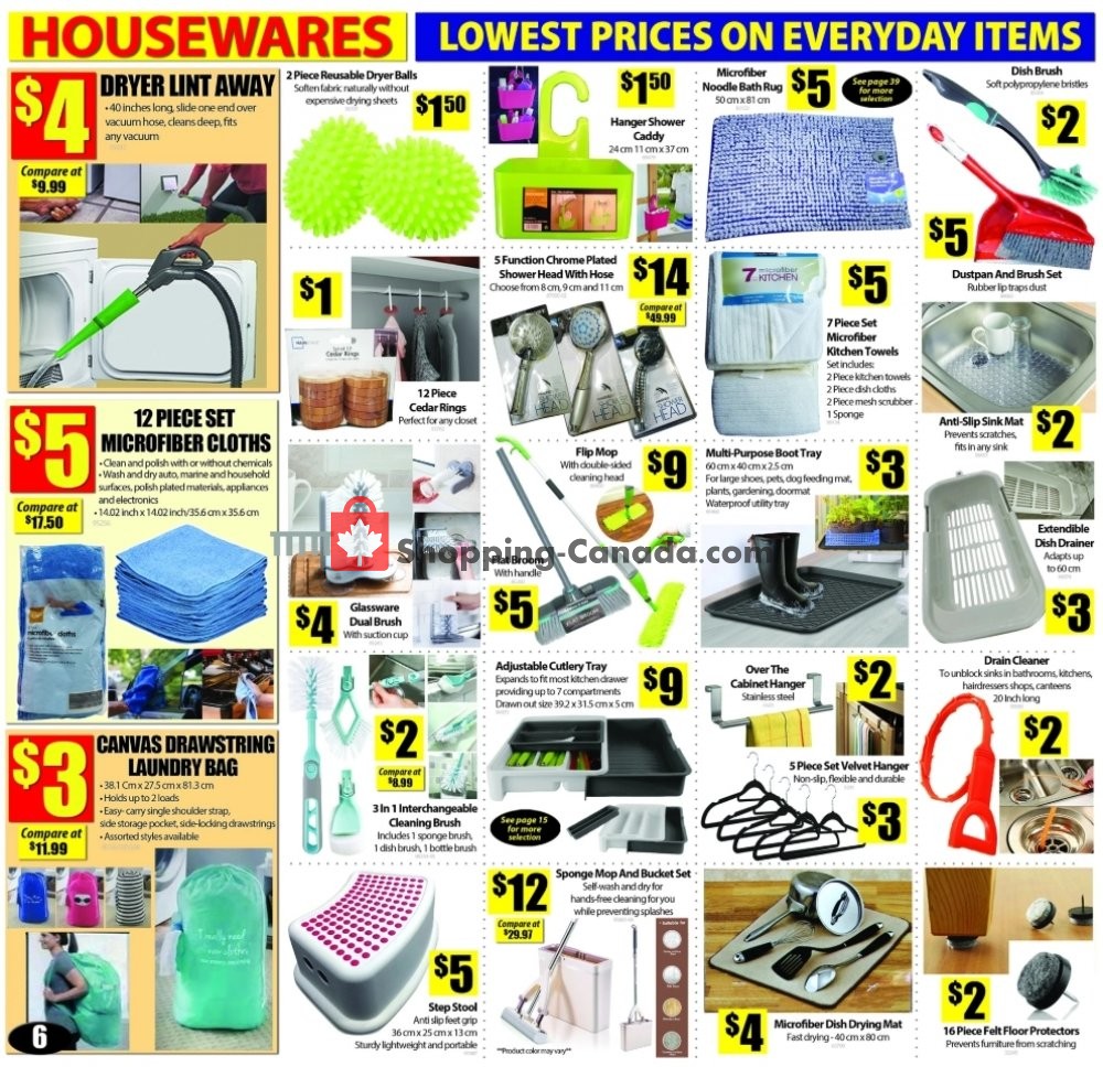 Bianca Amor’s Liquidation Supercentre flyer from Monday June 1, 2020 to Monday August 31, 2020 - page 6