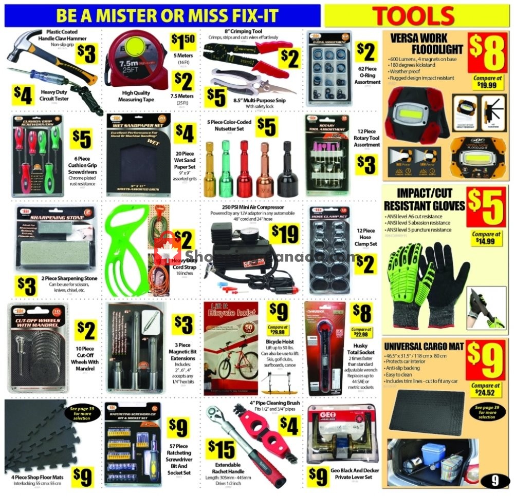 Bianca Amor’s Liquidation Supercentre flyer from Monday June 1, 2020 to Monday August 31, 2020 - page 9
