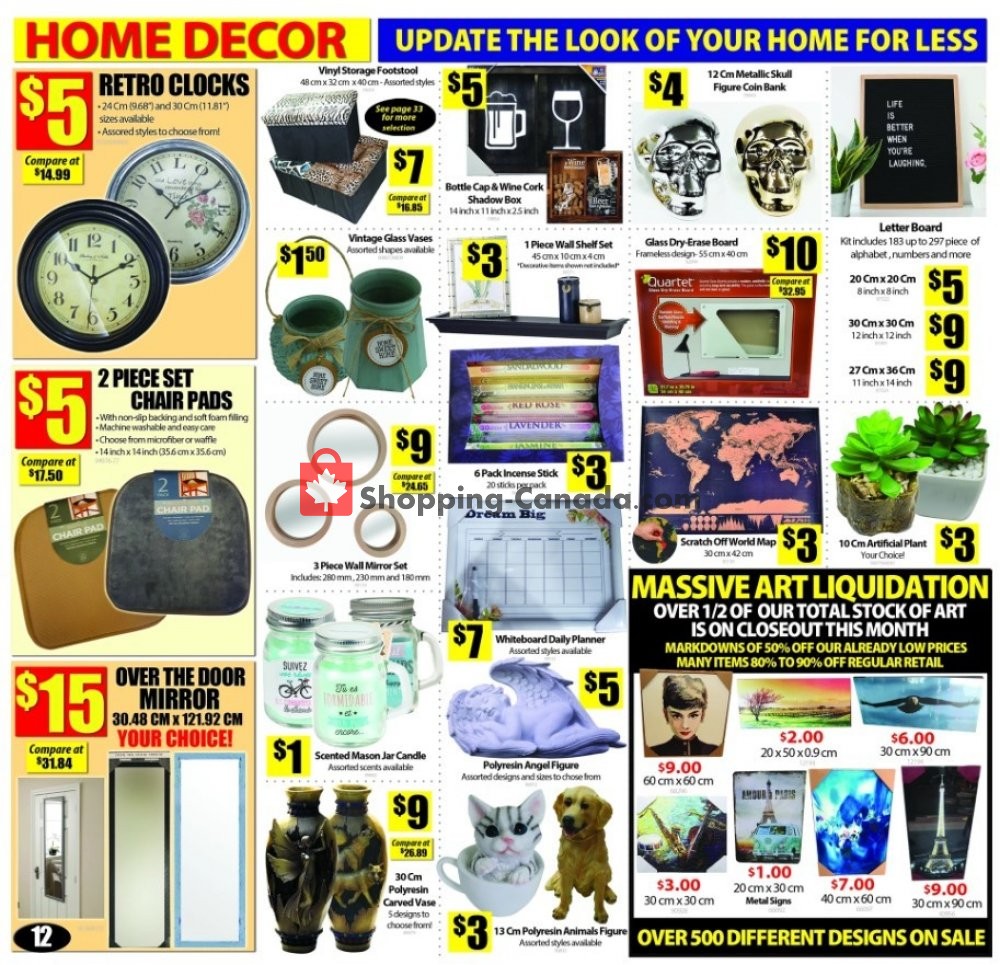 Bianca Amor’s Liquidation Supercentre flyer from Sunday March 1, 2020 to Sunday May 31, 2020 - page 12