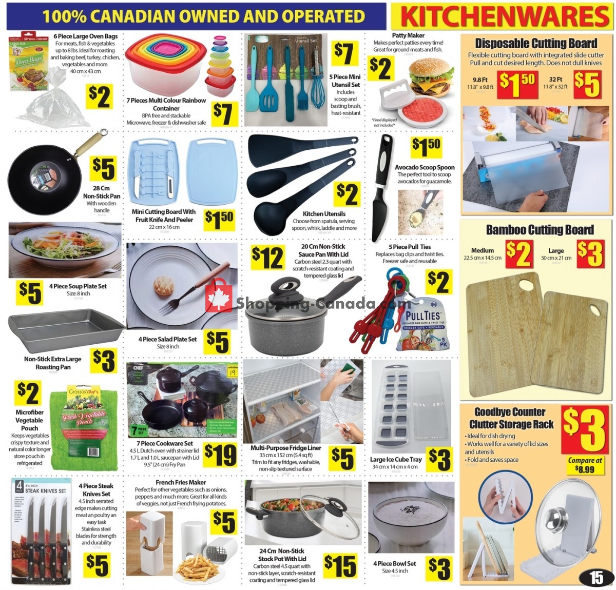 Bianca Amor’s Liquidation Supercentre flyer from Sunday January 1, 2023 to Tuesday February 28, 2023 - page 15