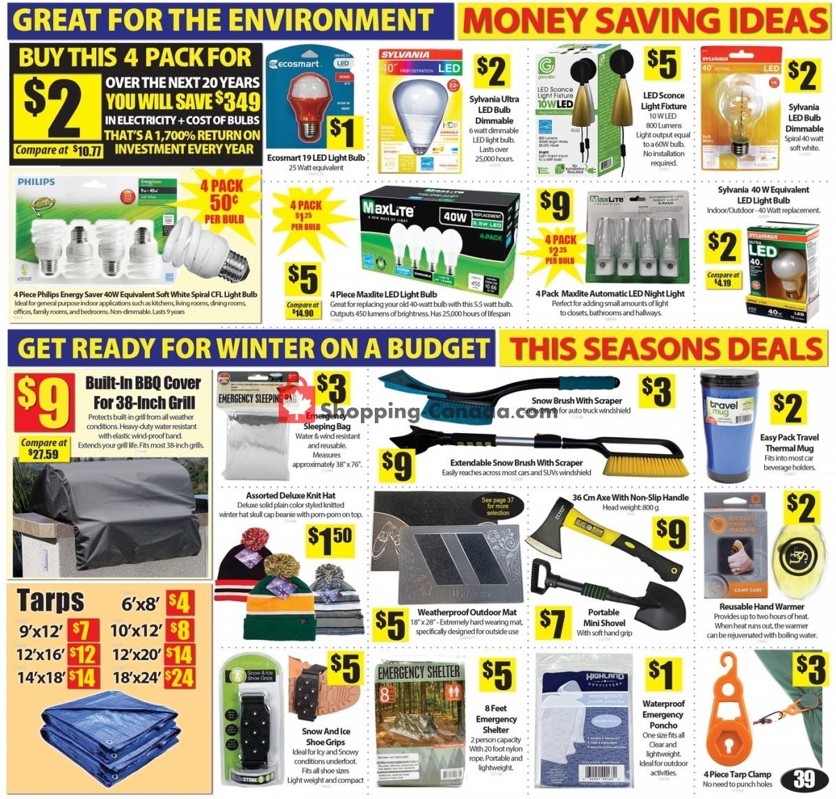 Bianca Amor’s Liquidation Supercentre flyer from Sunday January 1, 2023 to Tuesday February 28, 2023 - page 38