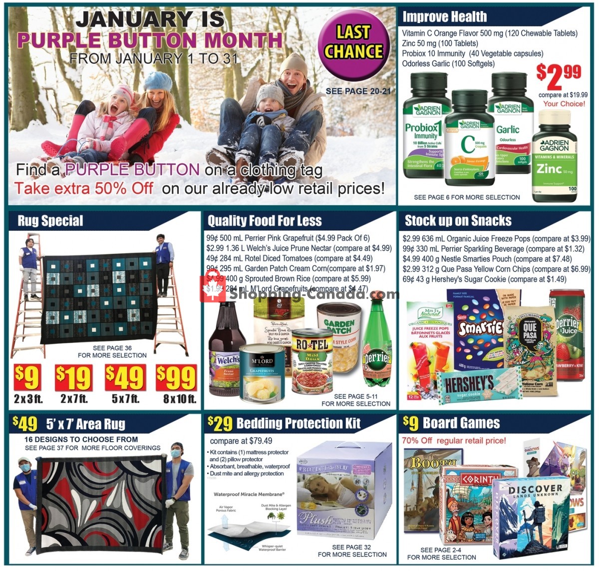 Bianca Amor’s Liquidation Supercentre flyer from Sunday January 1, 2023 to Tuesday February 28, 2023 - page 39
