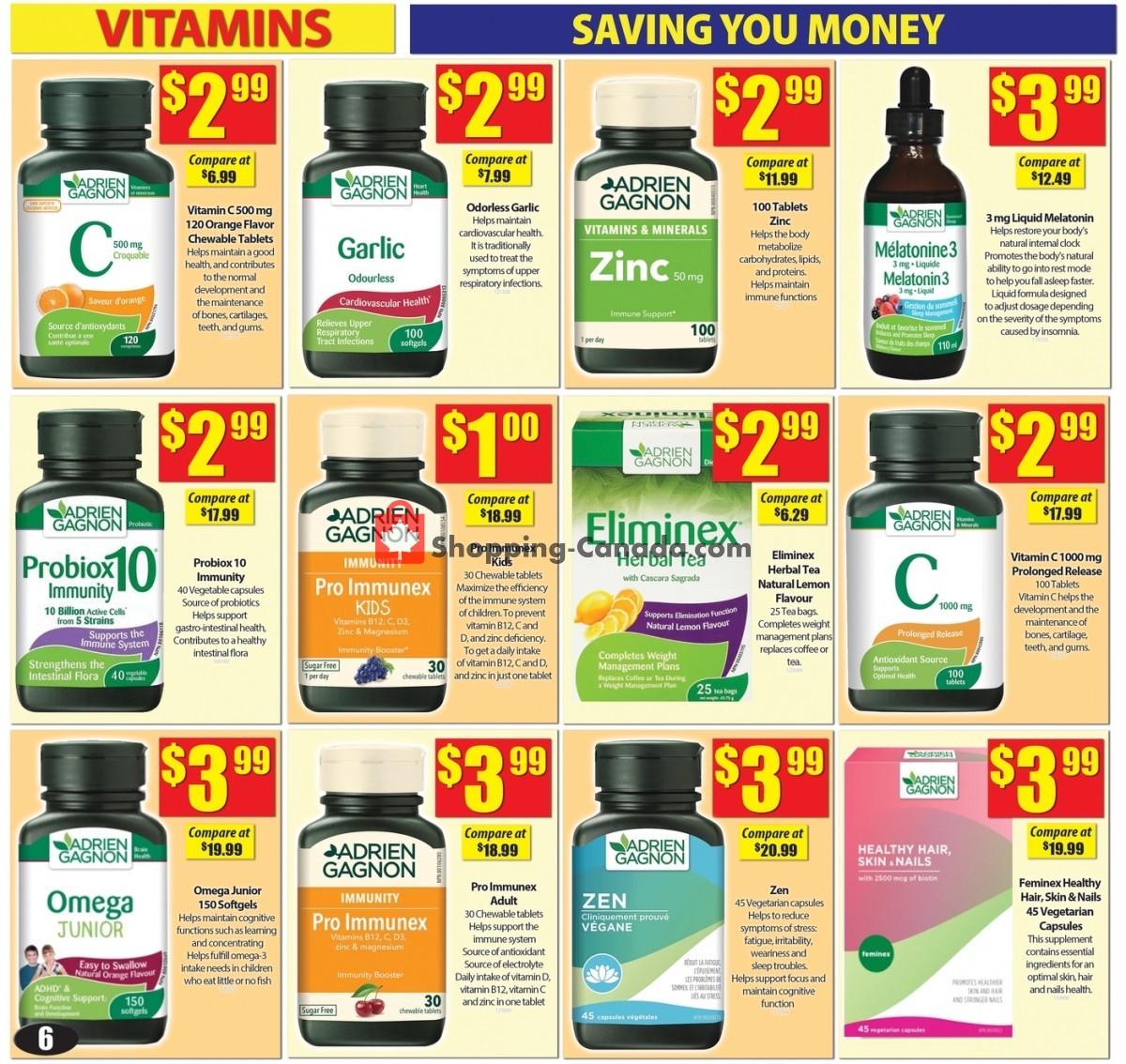 Bianca Amor’s Liquidation Supercentre flyer from Sunday January 1, 2023 to Tuesday February 28, 2023 - page 6