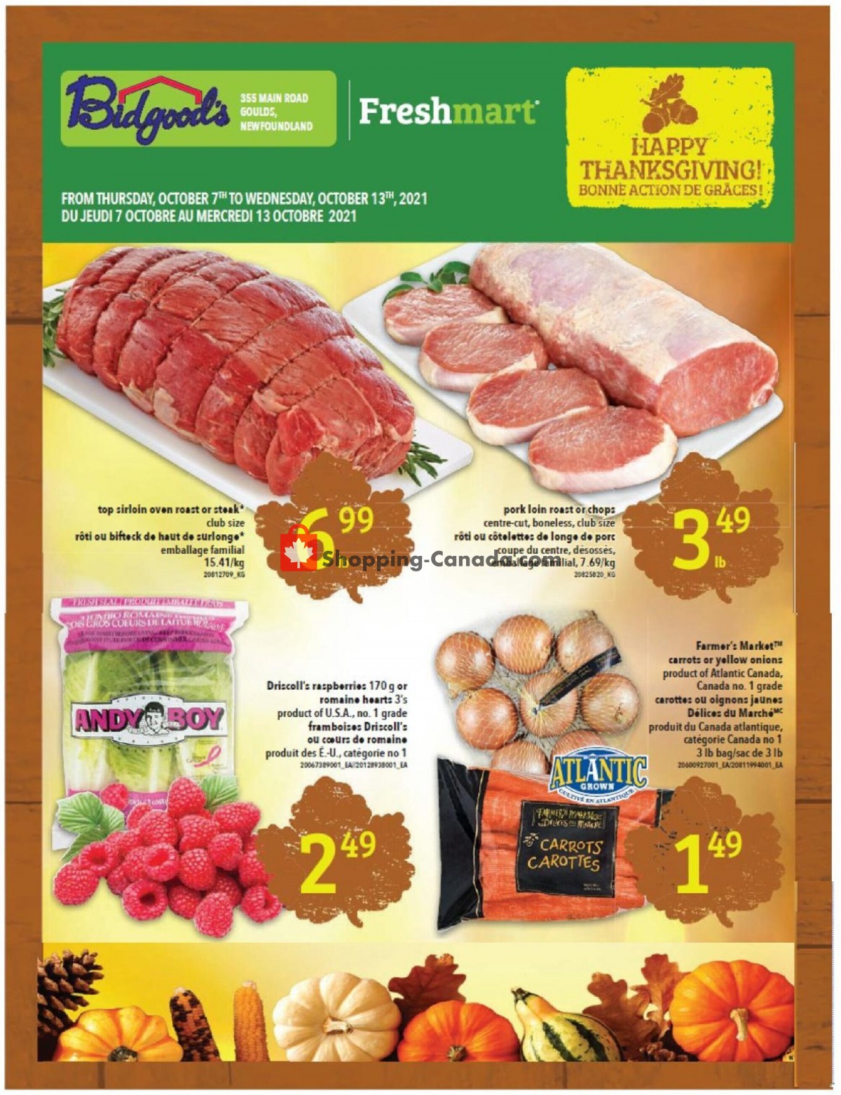 Bidgood's Supermarket flyer from Thursday October 7, 2021 to Wednesday October 13, 2021 - page 3