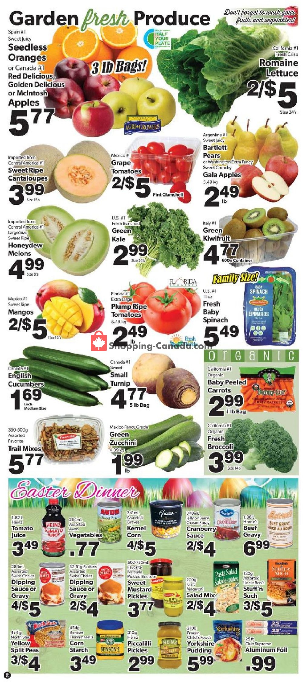 Bidgood's Supermarket flyer from Thursday April 18, 2019 to Wednesday April 24, 2019 - page 2