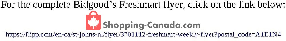Bidgood's Supermarket flyer from Thursday October 8, 2020 to Wednesday October 14, 2020 - page 3