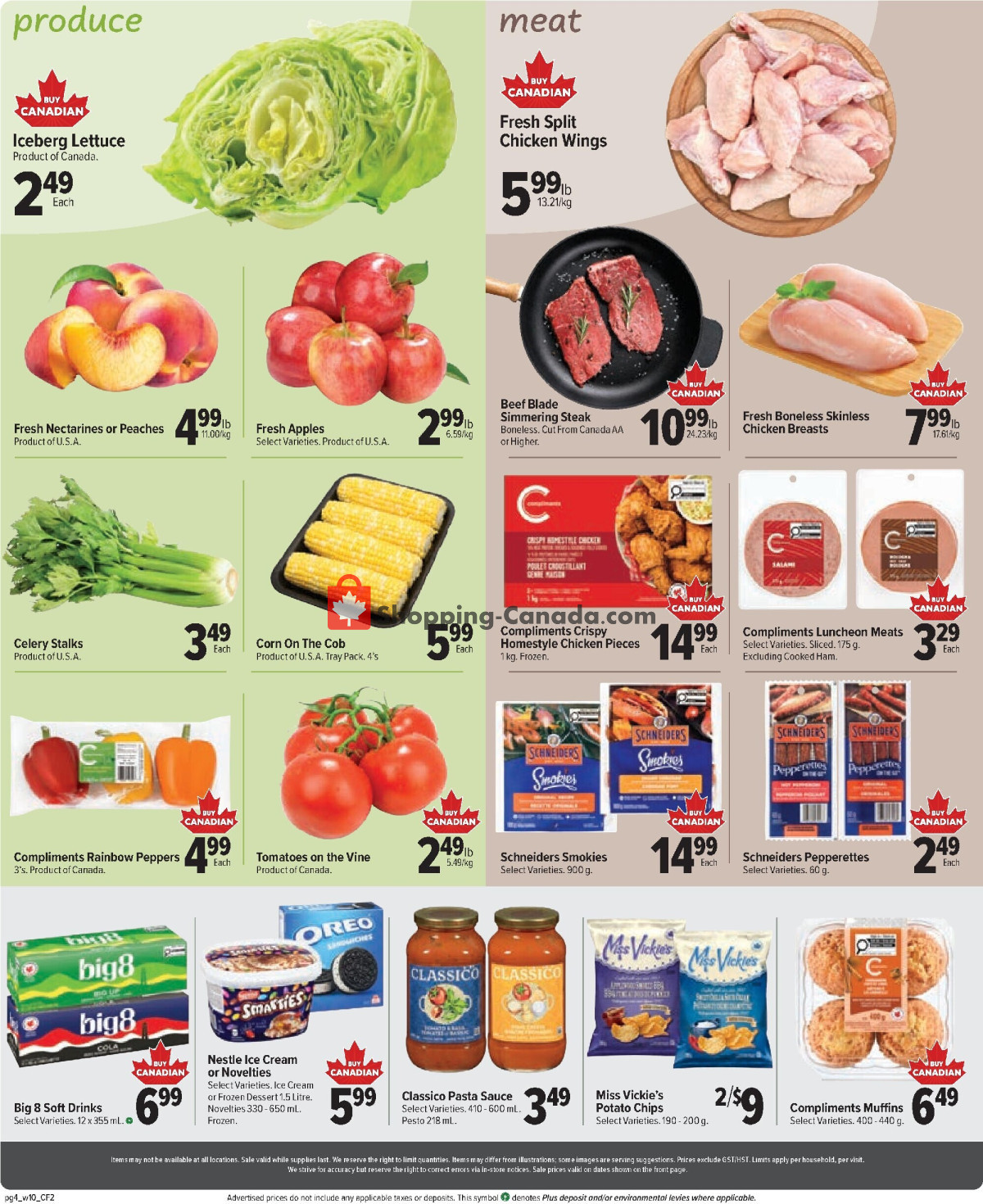 Bidgood's Supermarket flyer from Wednesday July 1, 2026 to Friday July 31, 2026 - page 4