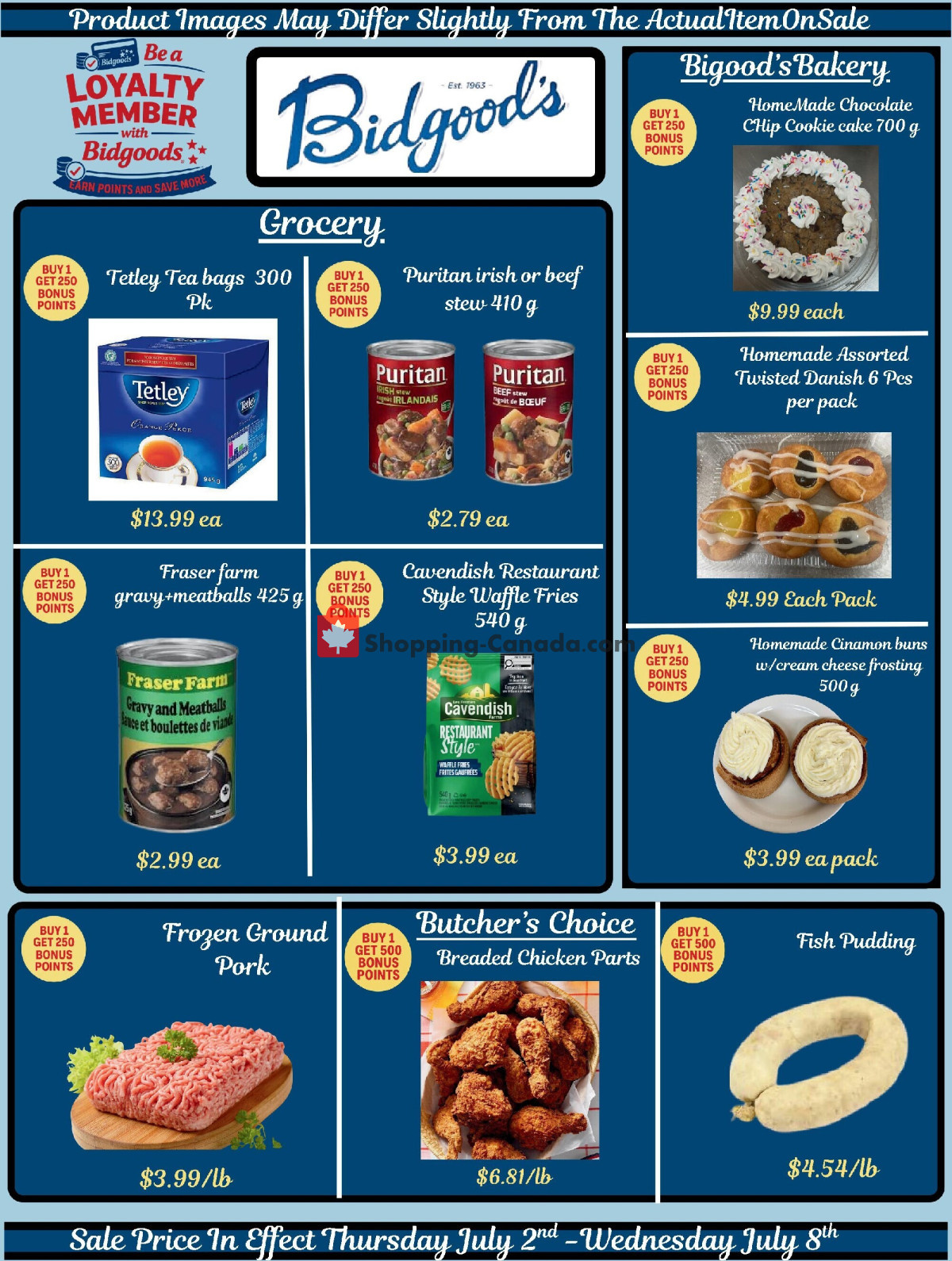 Bidgood's Supermarket flyer from Wednesday July 1, 2026 to Friday July 31, 2026 - page 5