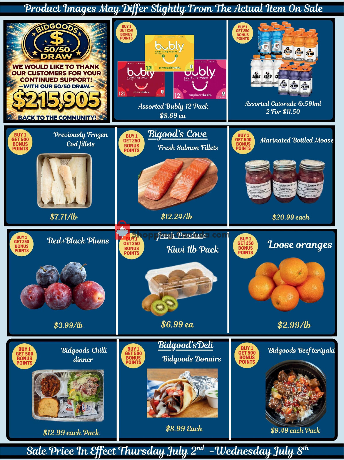 Bidgood's Supermarket flyer from Wednesday July 1, 2026 to Friday July 31, 2026 - page 6