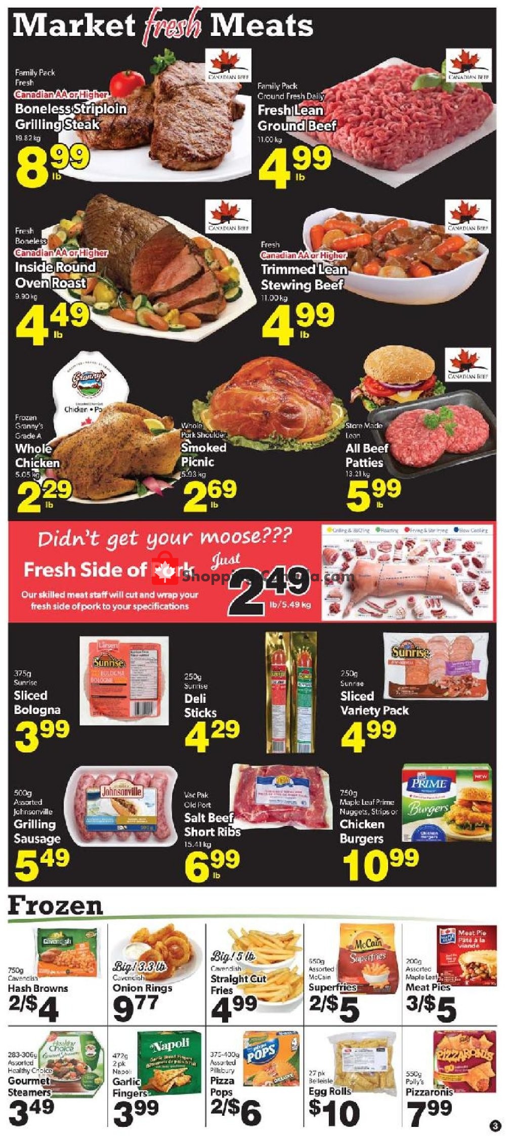 Bidgood's Supermarket flyer from Thursday October 11, 2018 to Wednesday October 17, 2018 - page 3