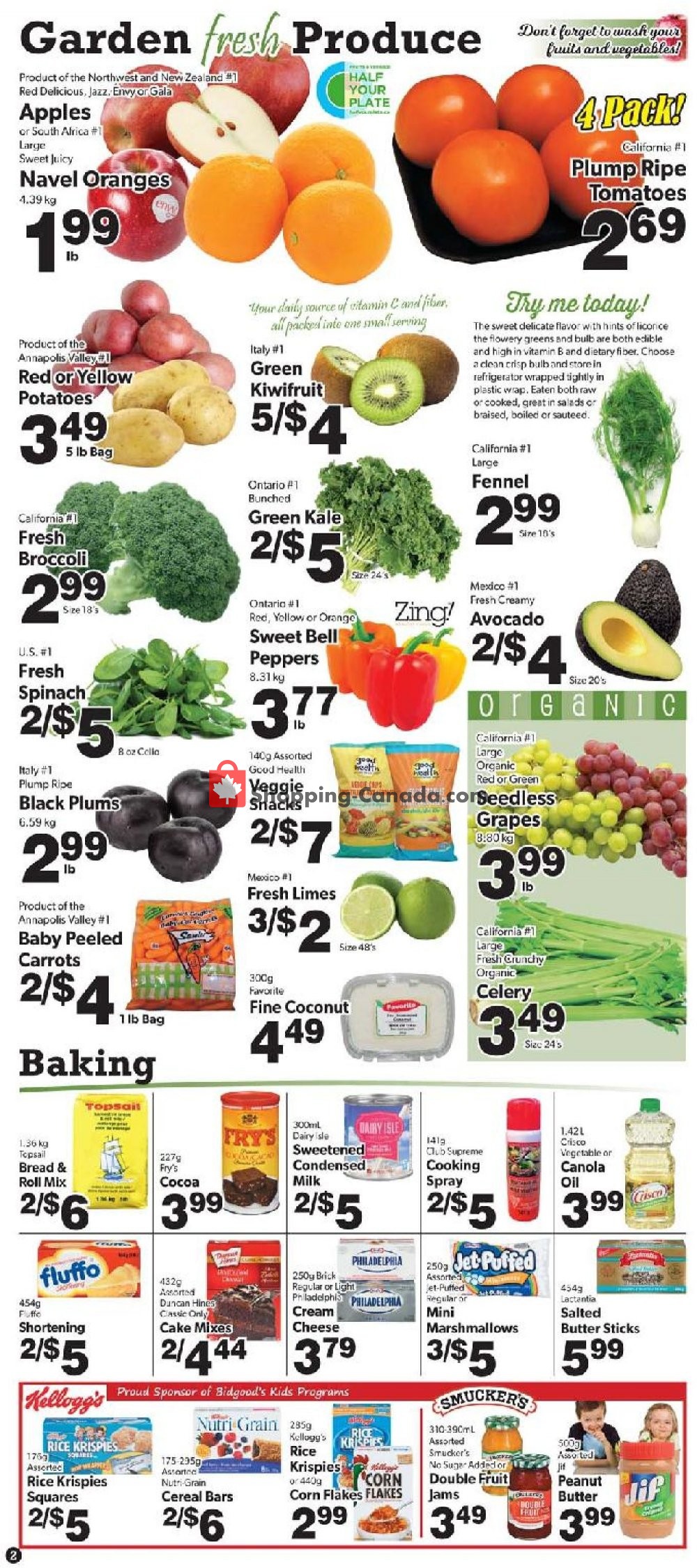 Bidgood's Supermarket flyer from Thursday October 18, 2018 to Wednesday October 24, 2018 - page 2