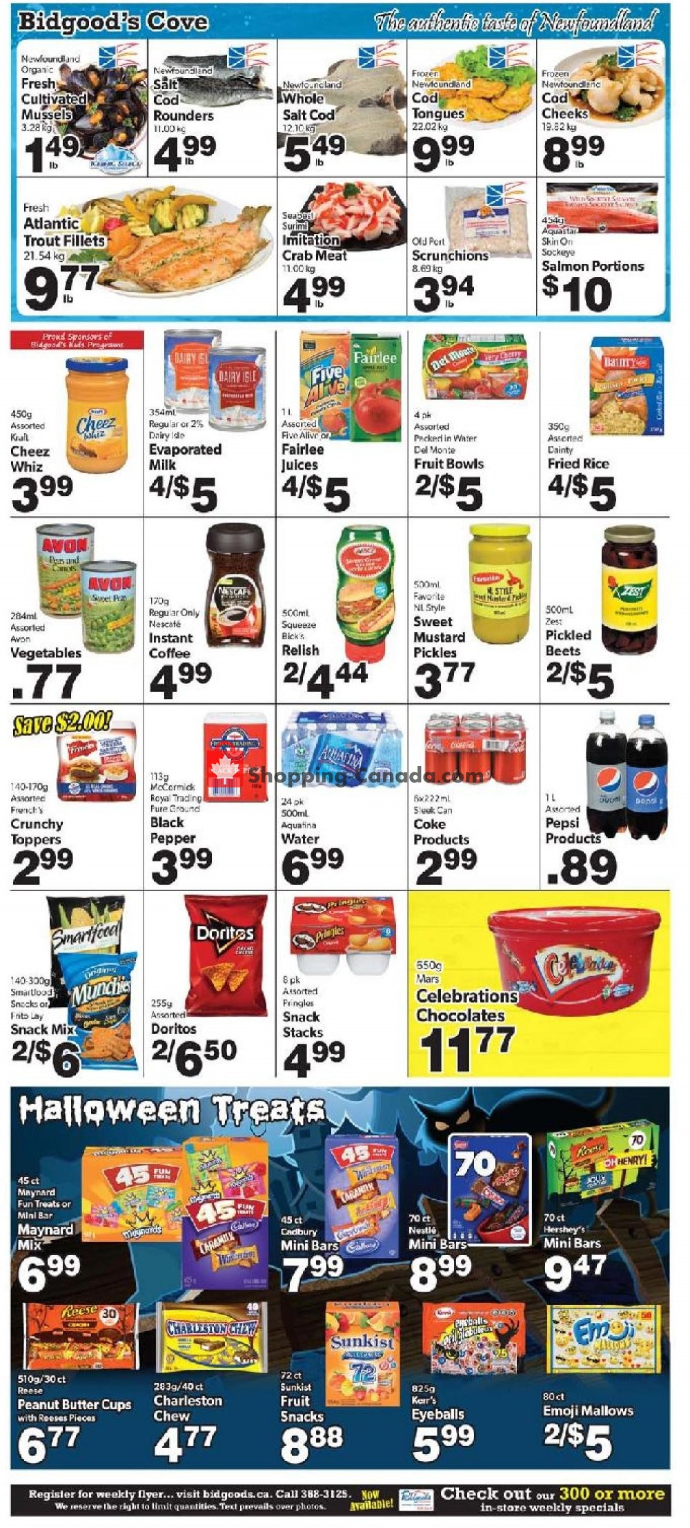 Bidgood's Supermarket flyer from Thursday October 18, 2018 to Wednesday October 24, 2018 - page 6