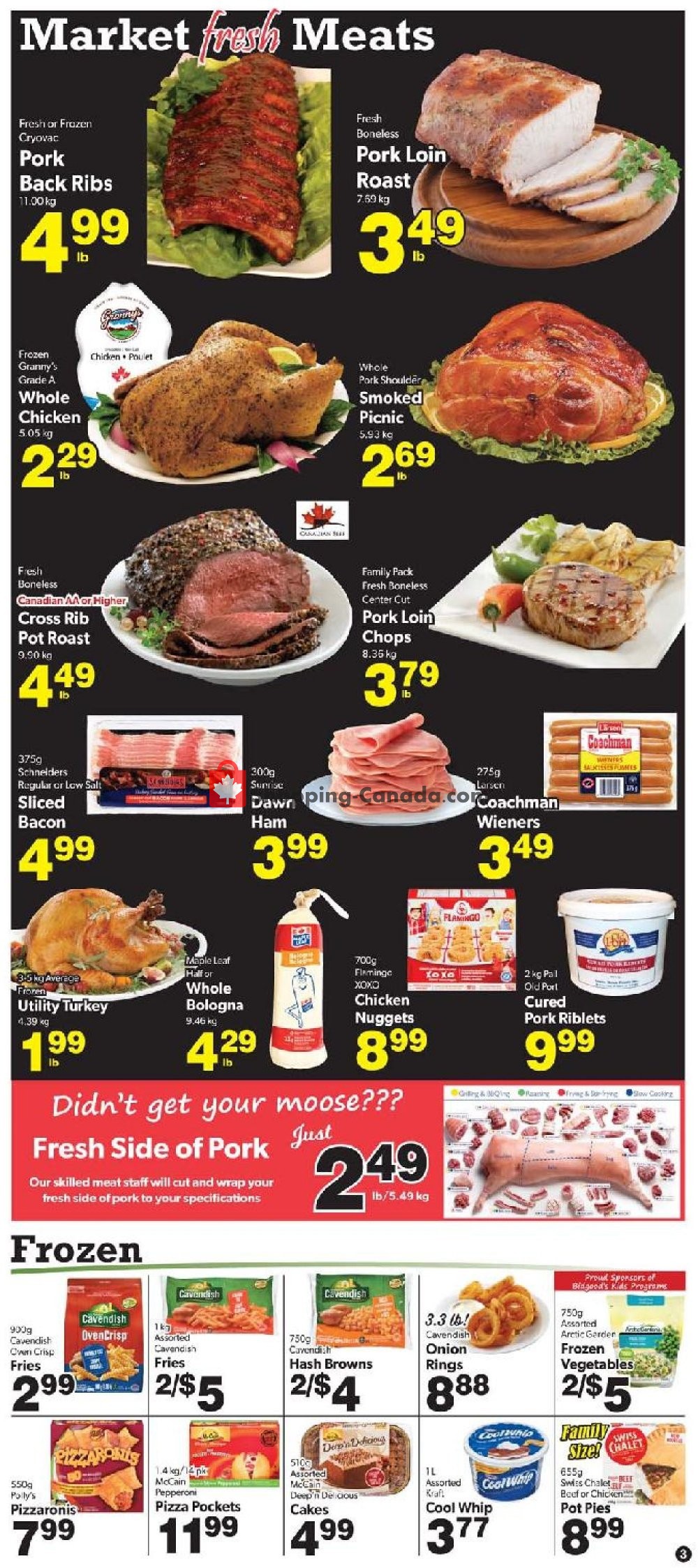 Bidgood's Supermarket flyer from Thursday October 25, 2018 to Wednesday October 31, 2018 - page 3