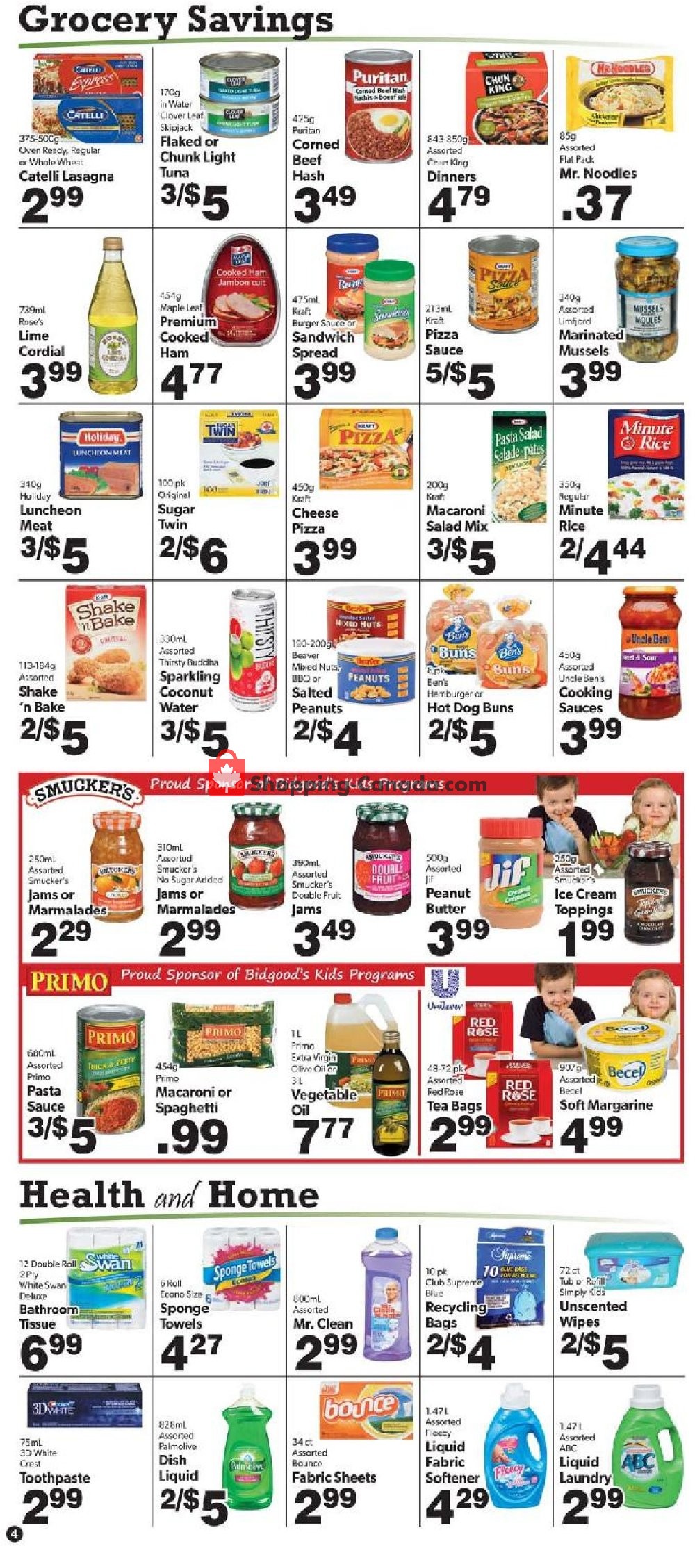 Bidgood's Supermarket flyer from Thursday October 25, 2018 to Wednesday October 31, 2018 - page 4