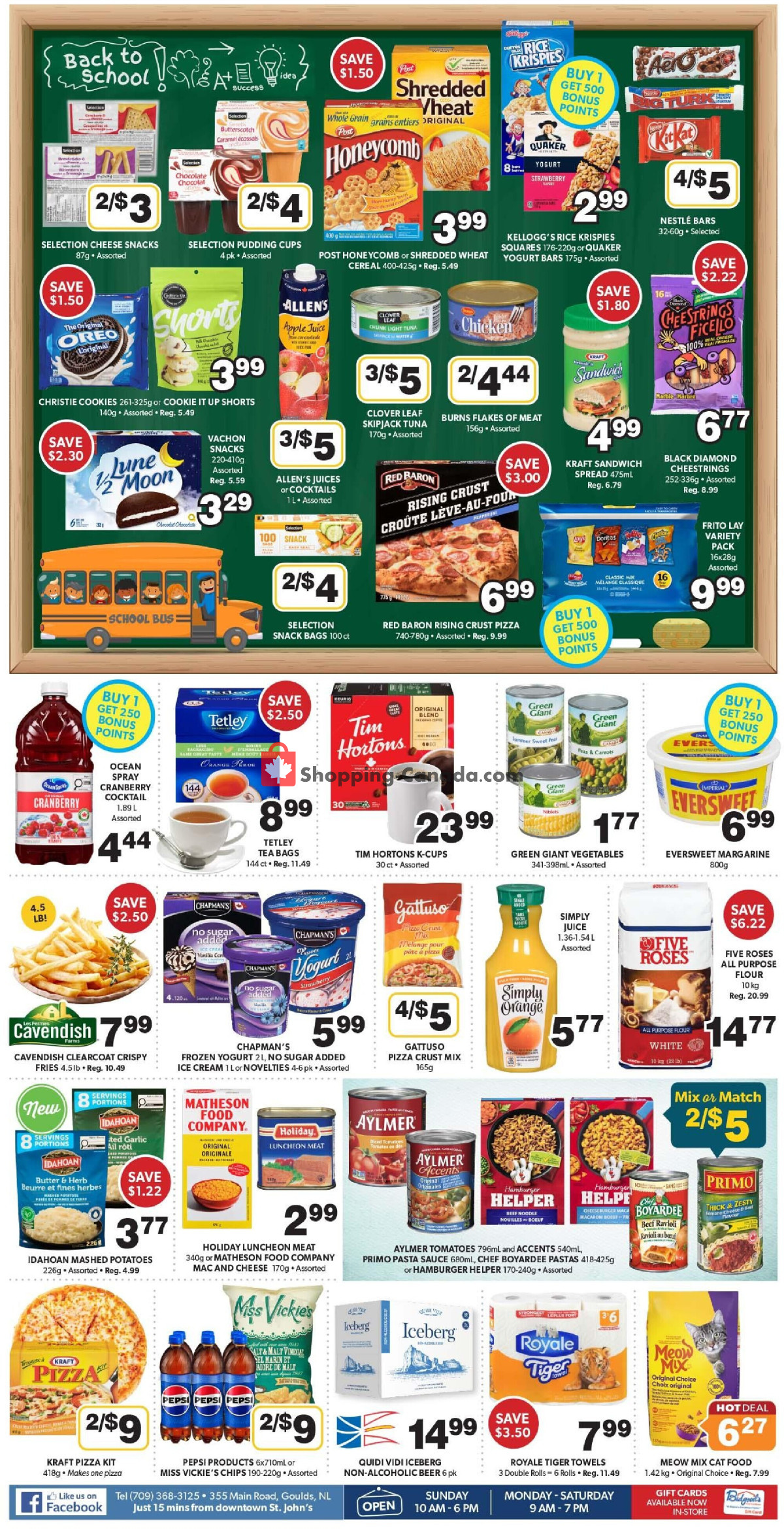 Bidgood's Supermarket flyer from Wednesday September 2, 2026 to Thursday September 10, 2026 - page 4