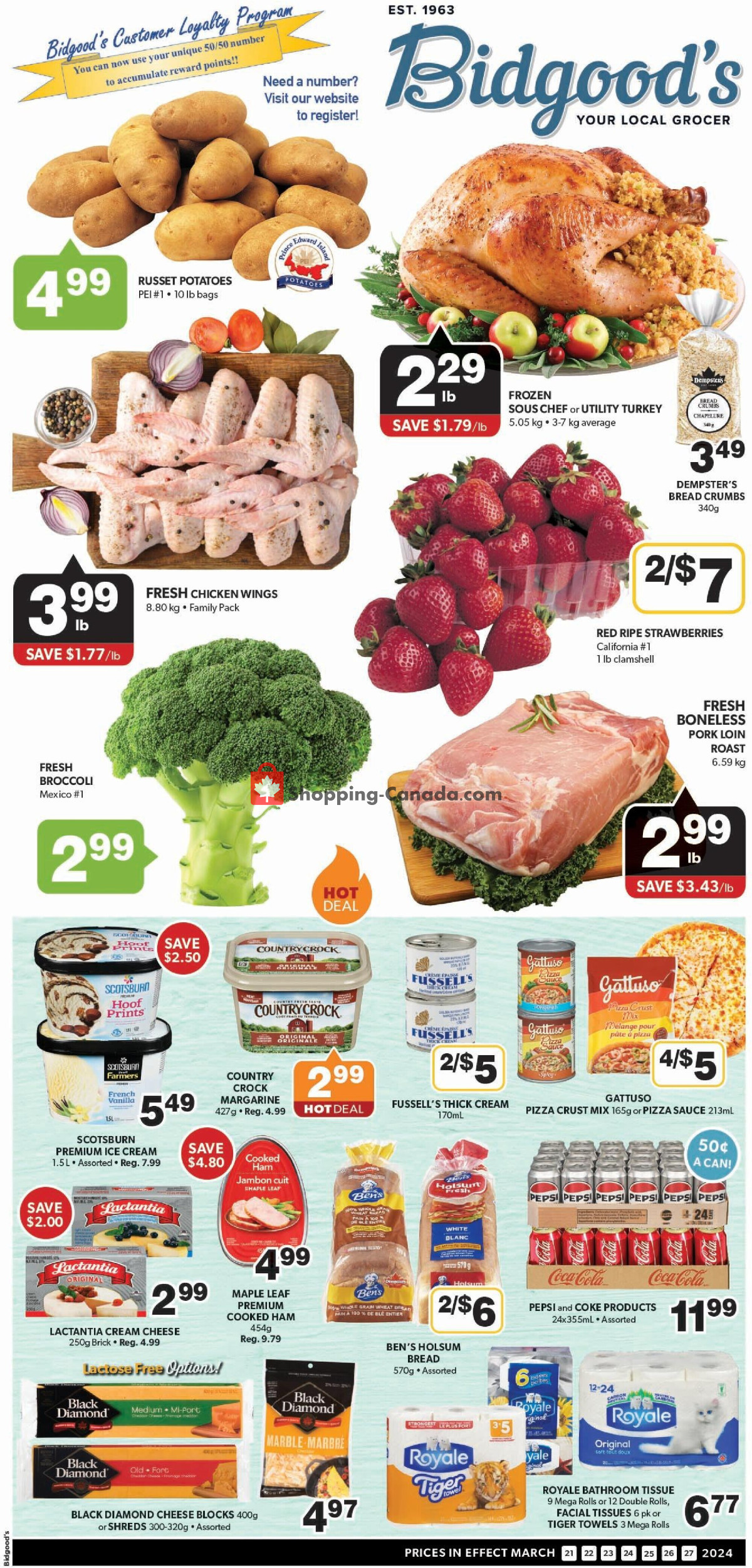 Bidgood's Supermarket flyer from Thursday March 21, 2024 to Wednesday March 27, 2024 - page 3