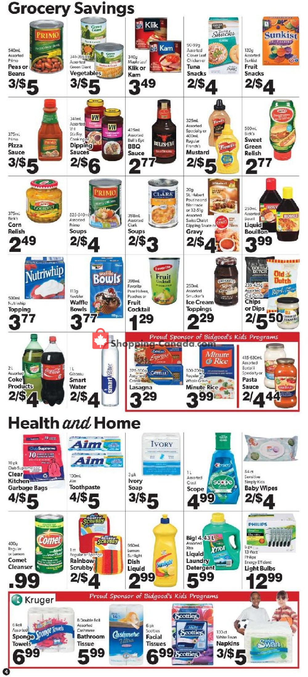 Bidgood's Supermarket flyer from Thursday May 9, 2019 to Wednesday May 15, 2019 - page 4