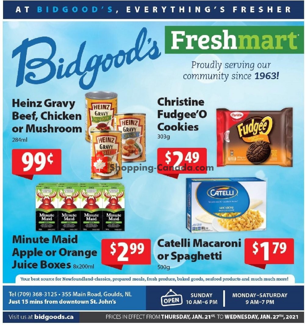 Bidgood's Supermarket flyer from Thursday January 21, 2021 to Wednesday January 27, 2021 - page 5