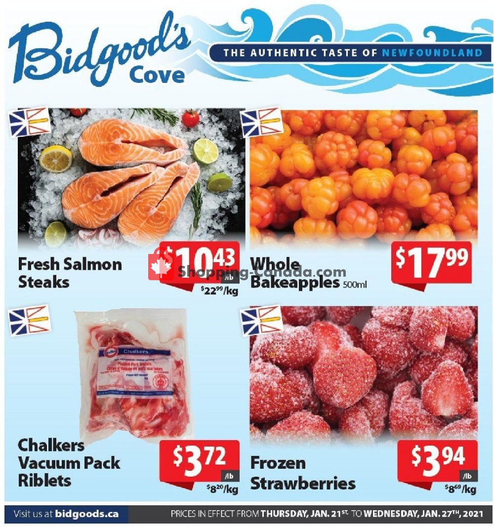 Bidgood's Supermarket flyer from Thursday January 21, 2021 to Wednesday January 27, 2021 - page 6