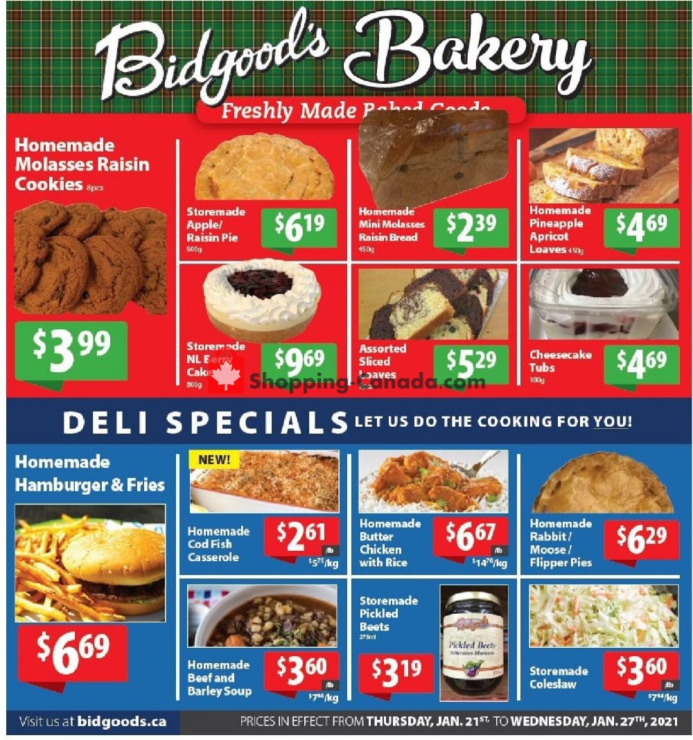 Bidgood's Supermarket flyer from Thursday January 21, 2021 to Wednesday January 27, 2021 - page 7