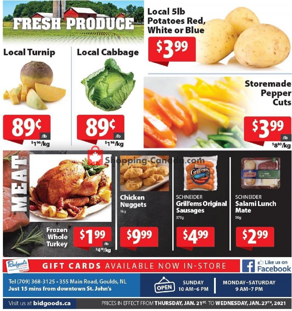 Bidgood's Supermarket flyer from Thursday January 21, 2021 to Wednesday January 27, 2021 - page 8