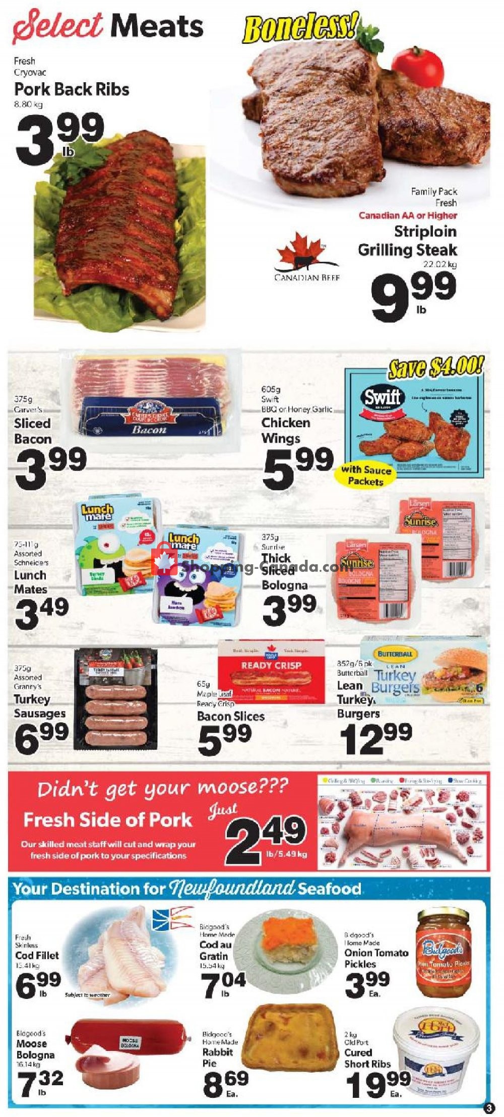 Bidgood's Supermarket flyer from Thursday October 3, 2019 to Wednesday October 9, 2019 - page 3