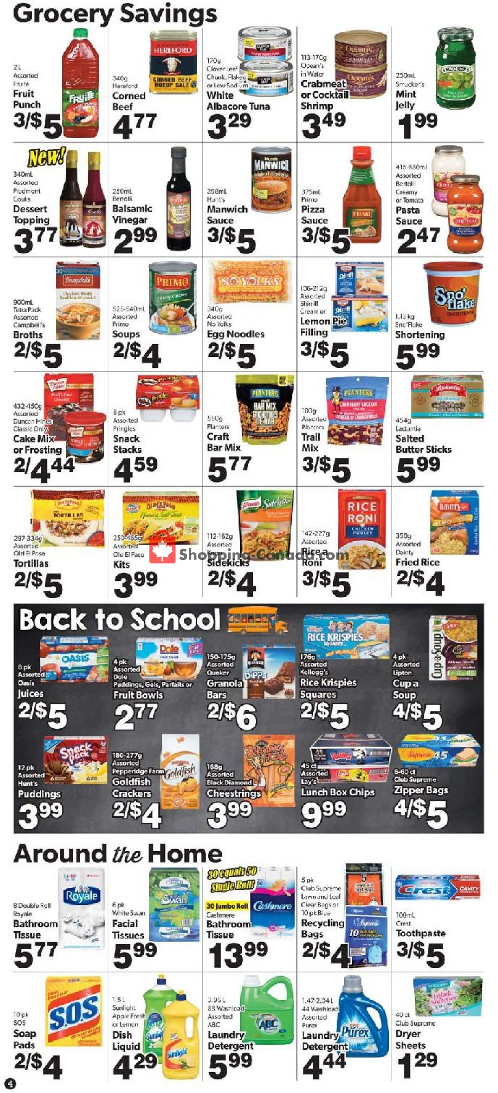 Bidgood's Supermarket flyer from Thursday September 5, 2019 to Wednesday September 11, 2019 - page 4