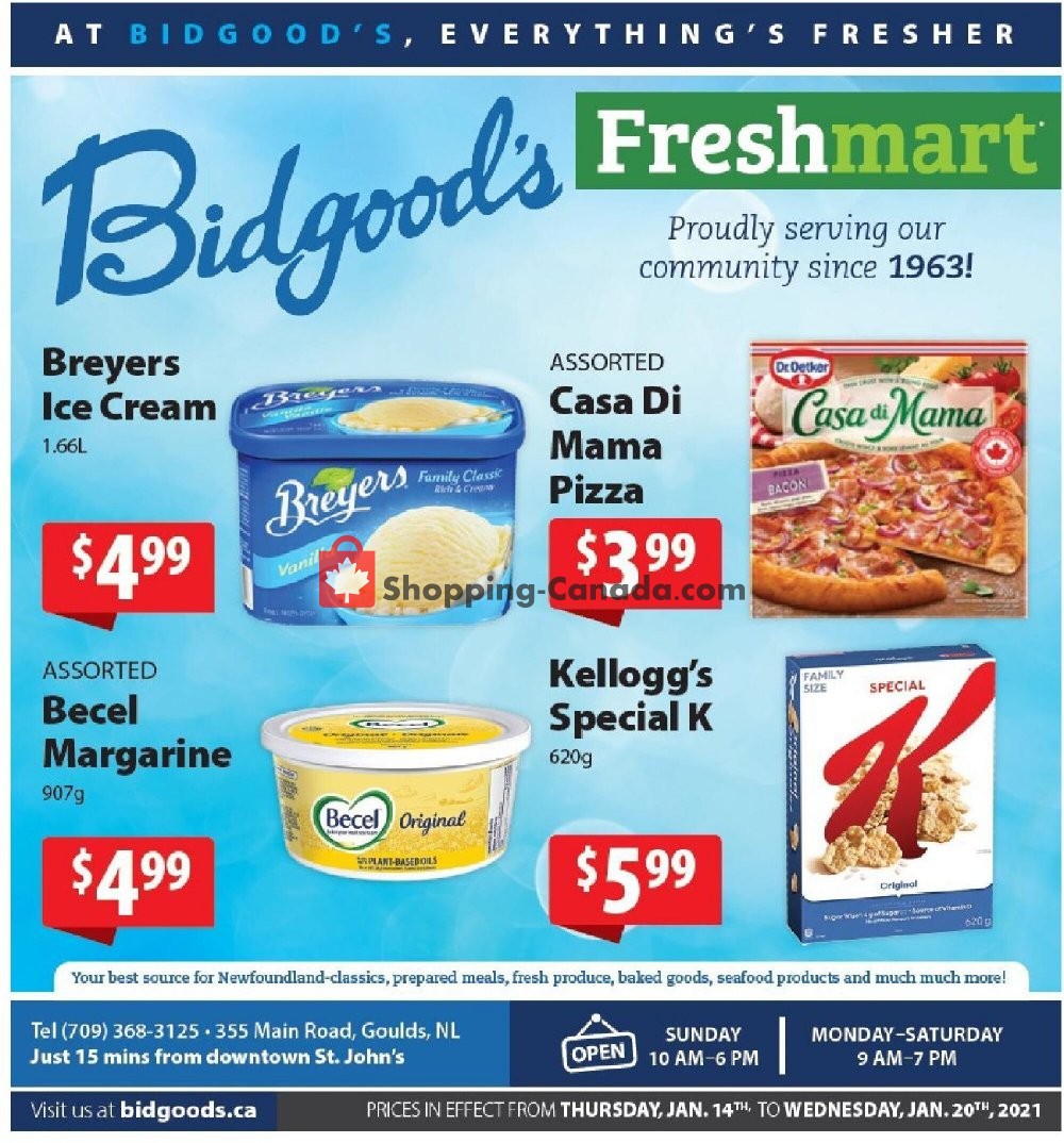 Bidgood's Supermarket flyer from Thursday January 14, 2021 to Wednesday January 20, 2021 - page 4