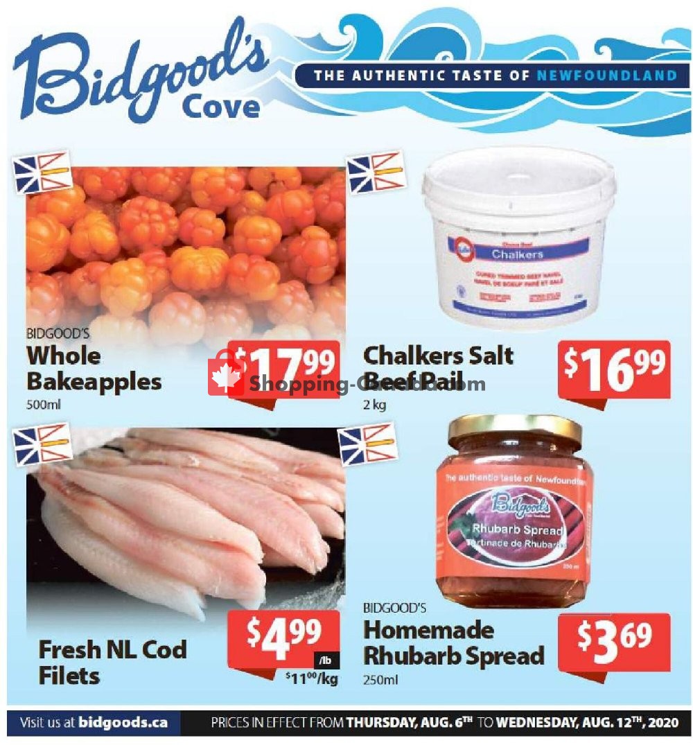 Bidgood's Supermarket flyer from Thursday August 6, 2020 to Wednesday August 12, 2020 - page 6