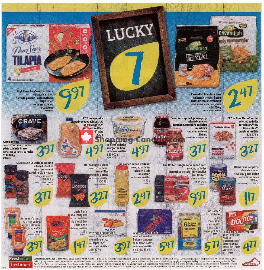 Bidgood's Supermarket flyer from Thursday July 9, 2020 to Wednesday July 15, 2020 - page 4