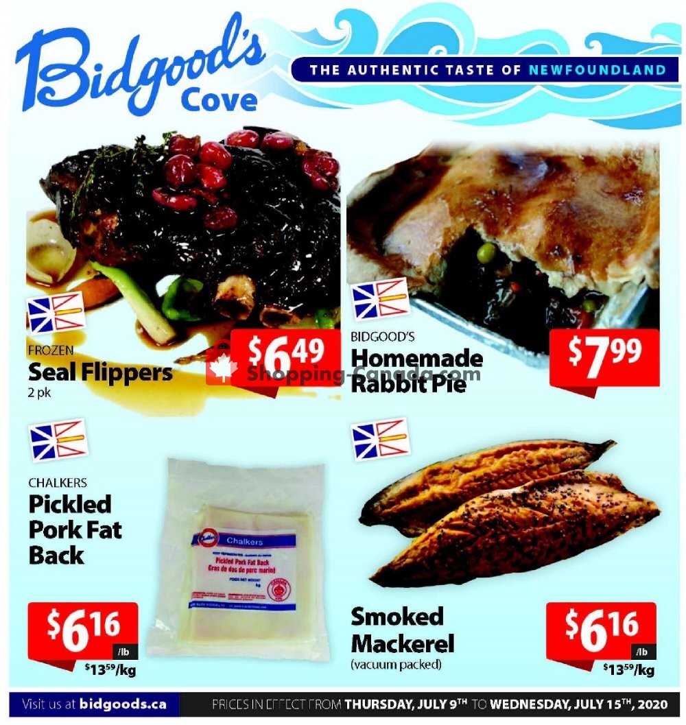 Bidgood's Supermarket flyer from Thursday July 9, 2020 to Wednesday July 15, 2020 - page 6
