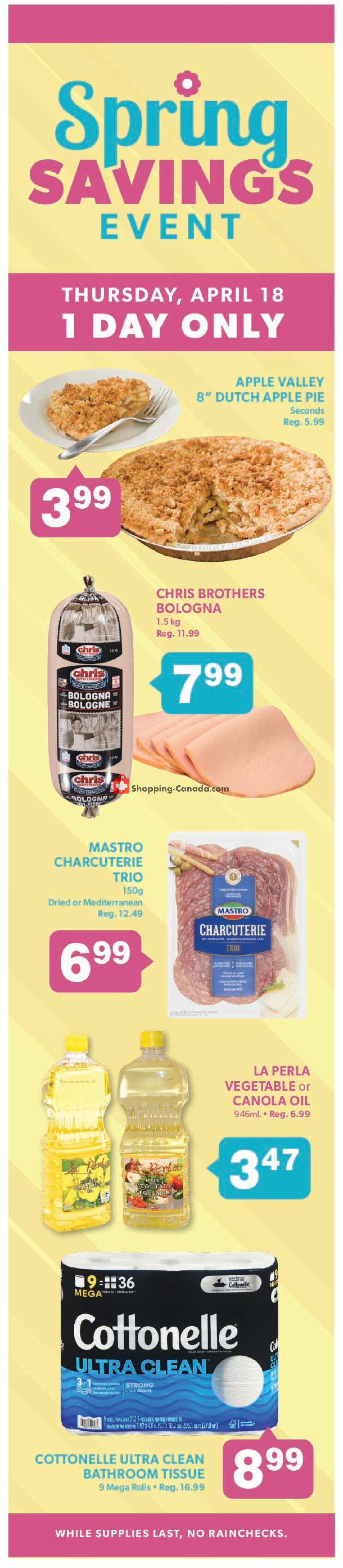 Bidgood's Supermarket flyer from Thursday April 18, 2024 to Wednesday April 24, 2024 - page 2