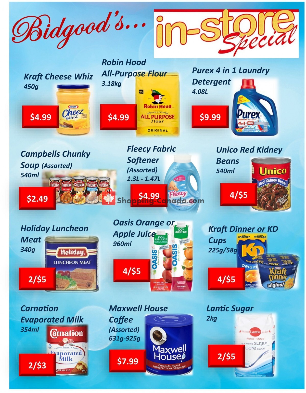 Bidgood's Supermarket flyer from Thursday July 8, 2021 to Wednesday July 14, 2021 - page 7