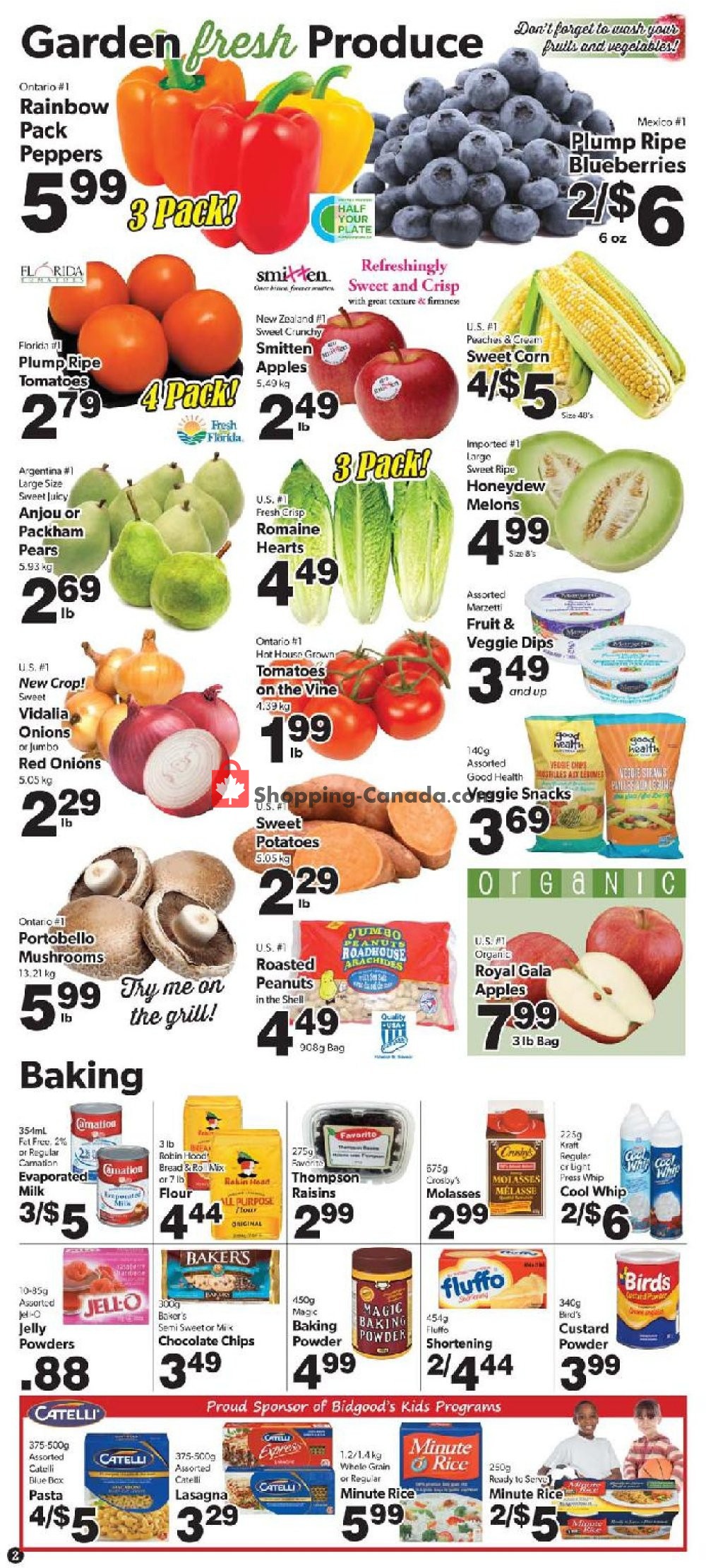 Bidgood's Supermarket flyer from Thursday May 16, 2019 to Wednesday May 22, 2019 - page 2