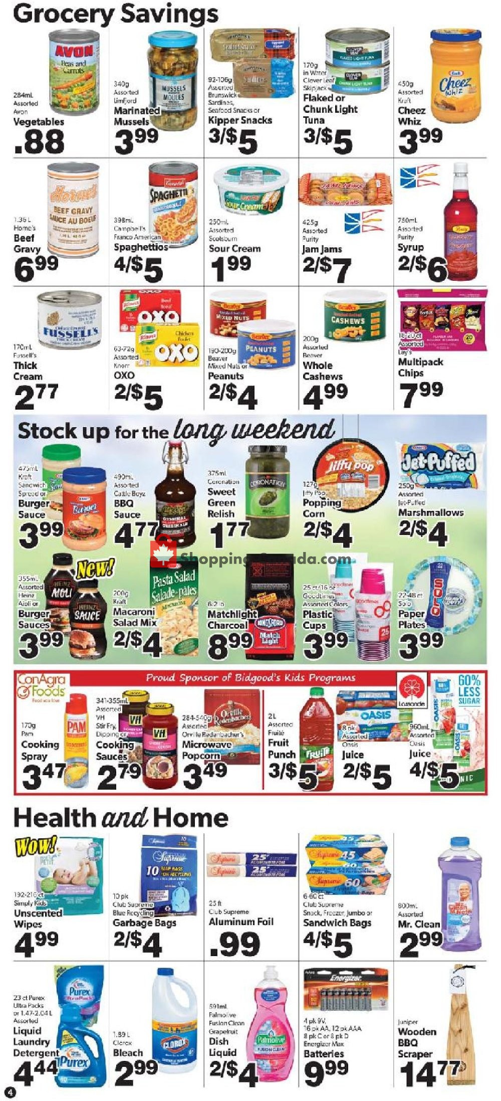 Bidgood's Supermarket flyer from Thursday May 16, 2019 to Wednesday May 22, 2019 - page 4