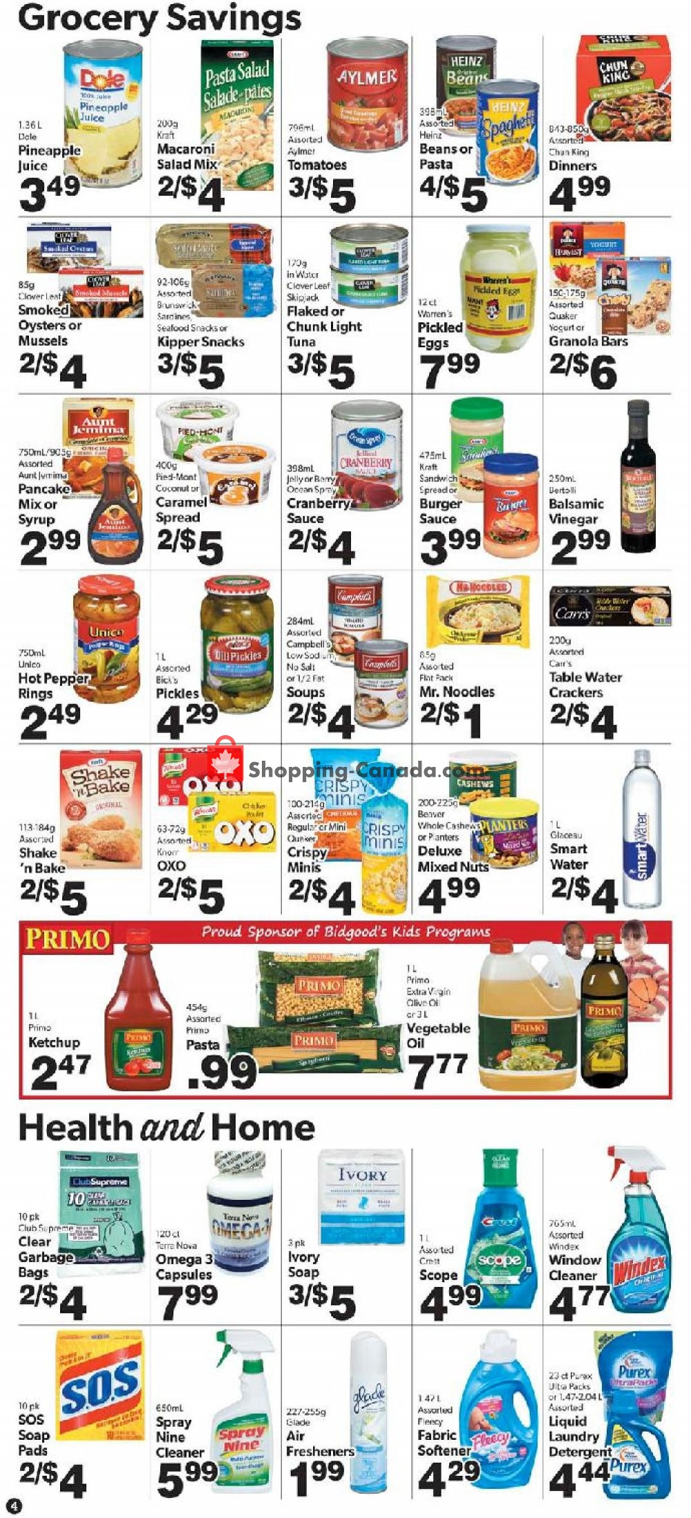 Bidgood's Supermarket flyer from Thursday May 2, 2019 to Wednesday May 8, 2019 - page 4