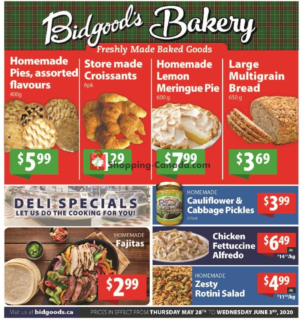 Bidgood's Supermarket flyer from Thursday May 28, 2020 to Wednesday June 3, 2020 - page 11