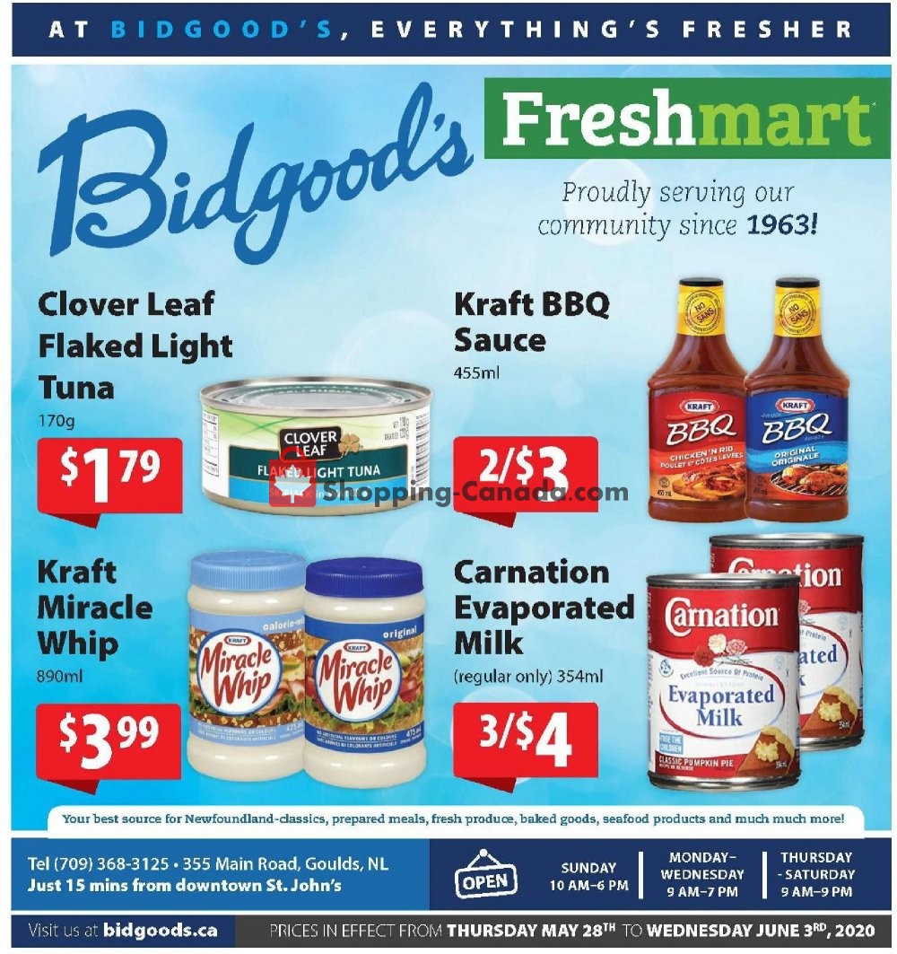 Bidgood's Supermarket flyer from Thursday May 28, 2020 to Wednesday June 3, 2020 - page 9