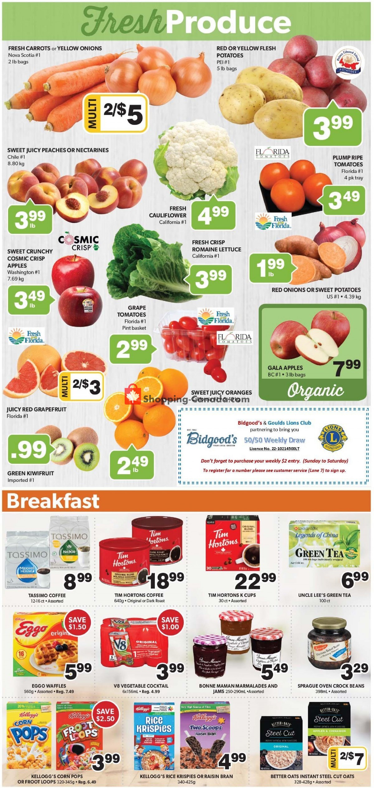 Bidgood's Supermarket flyer from Thursday January 19, 2023 to Wednesday January 25, 2023 - page 2
