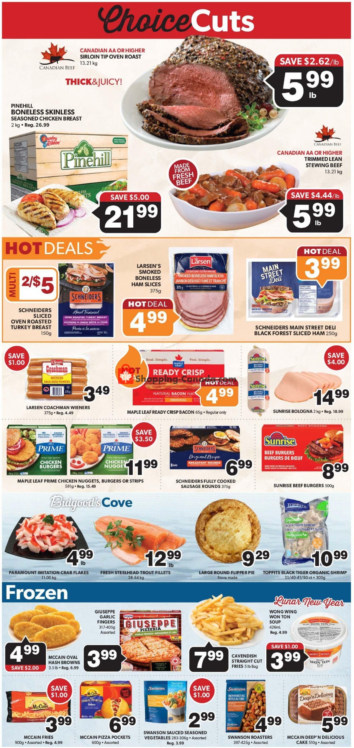 Bidgood's Supermarket flyer from Thursday January 19, 2023 to Wednesday January 25, 2023 - page 3