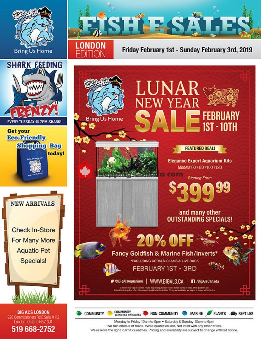 Big Al's flyer from Friday February 1, 2019 to Sunday February 3, 2019 - page 1