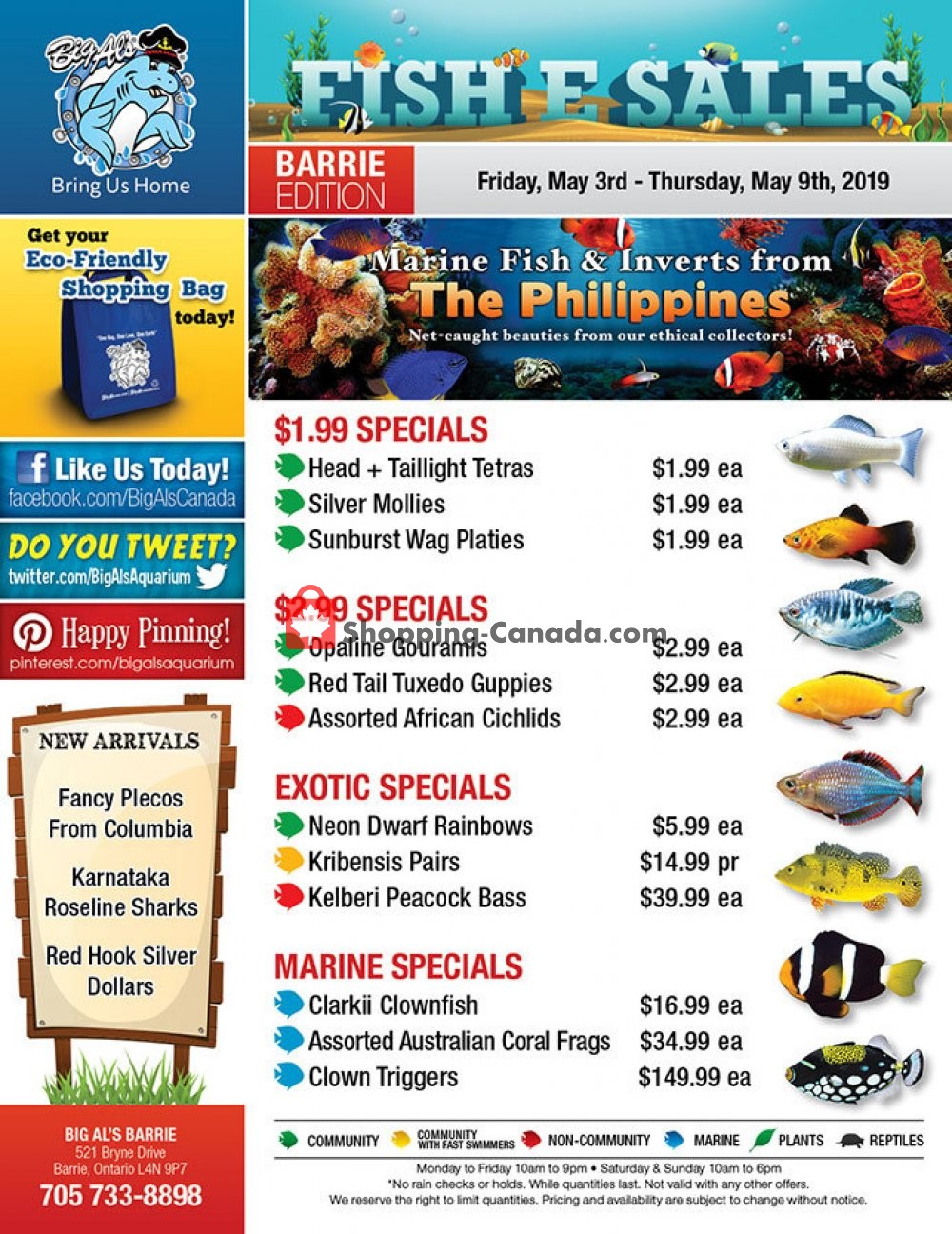 Big Al's flyer from Friday May 3, 2019 to Thursday May 9, 2019 - page 1