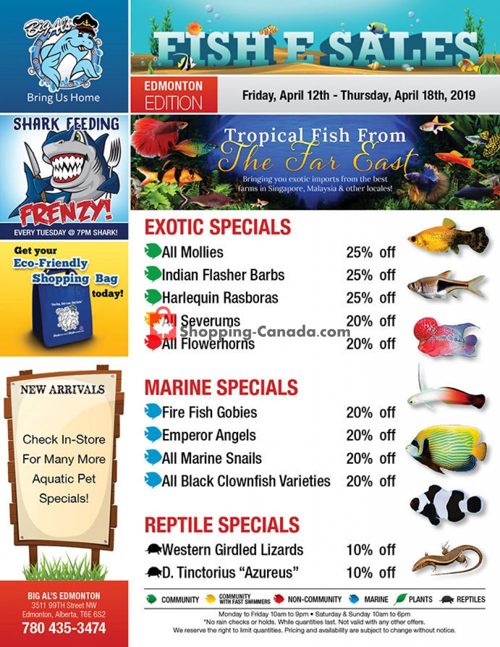 Big Al's flyer from Friday April 12, 2019 to Thursday April 18, 2019 - page 1