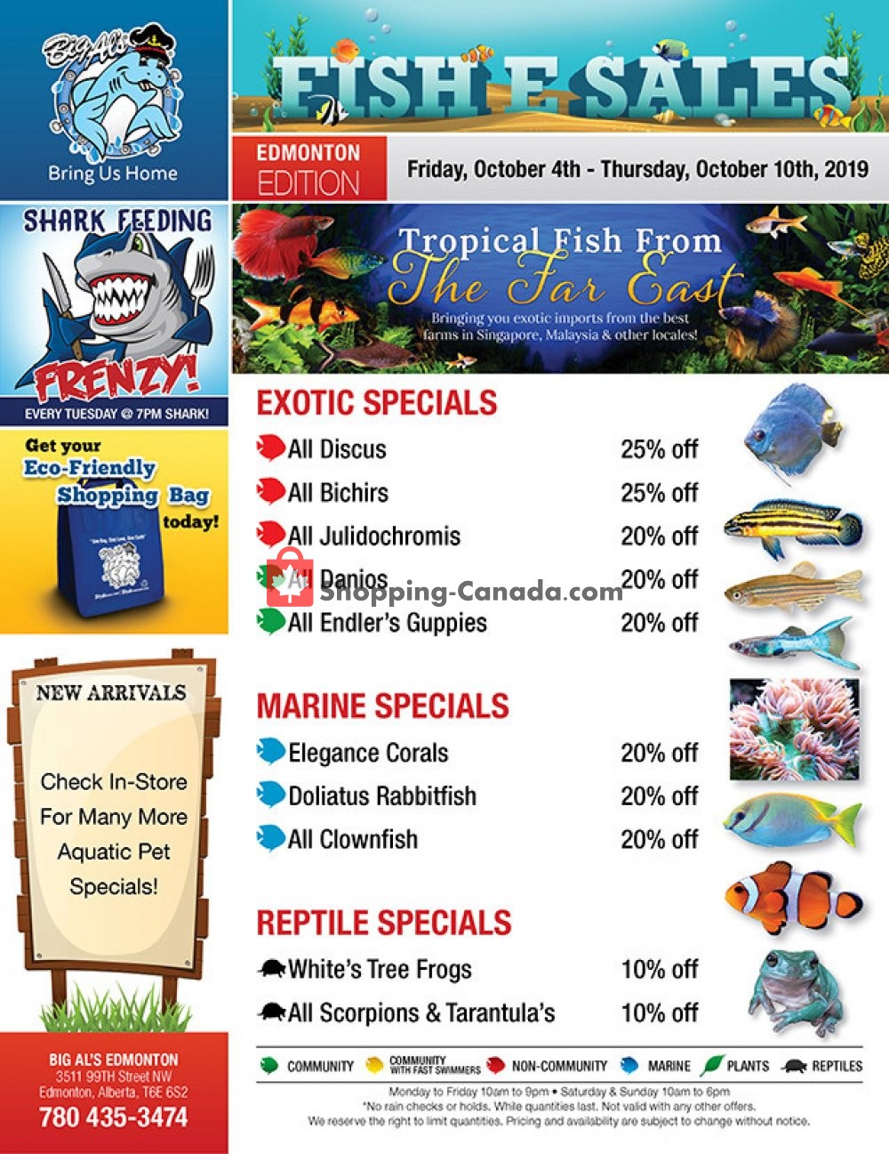 Big Al's flyer from Friday October 4, 2019 to Thursday October 10, 2019 - page 1