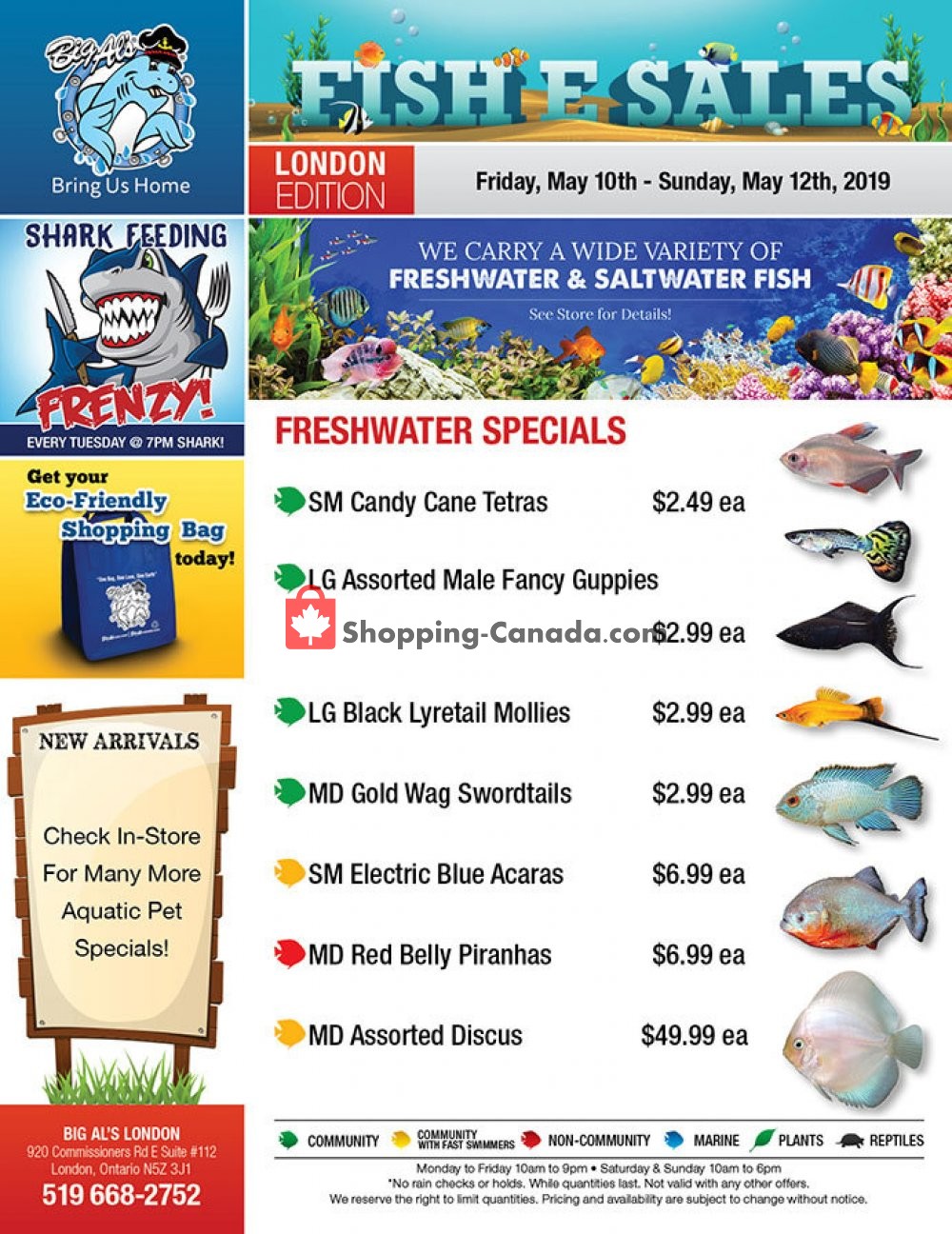 Big Al's flyer from Friday May 10, 2019 to Sunday May 12, 2019 - page 1