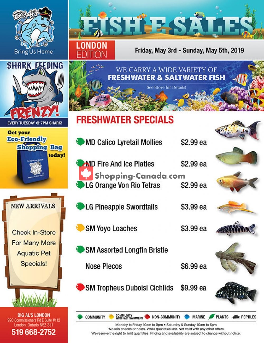 Big Al's flyer from Friday May 3, 2019 to Sunday May 5, 2019 - page 1